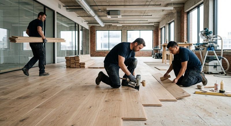 Commercial Hardwood Service in Advance, NC