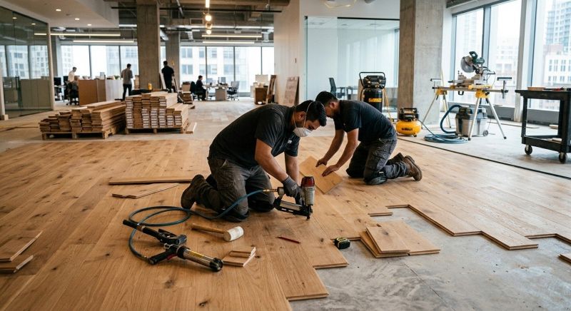 Commercial Hardwood Service in Mocksville, NC