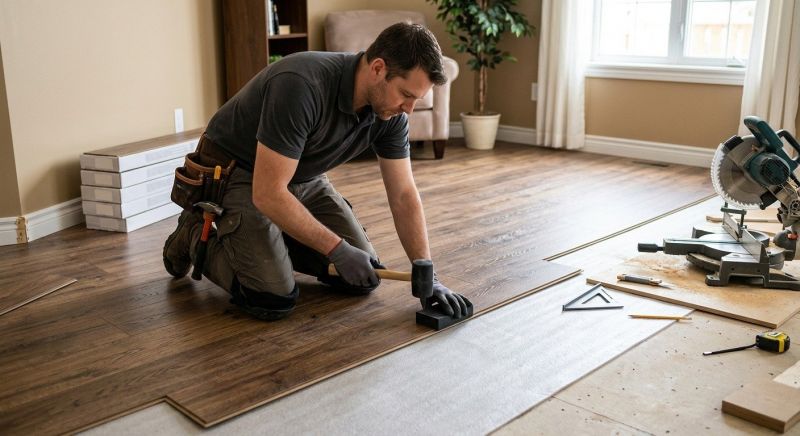 Laminate Floor Remodeling in Winston Salem, NC
