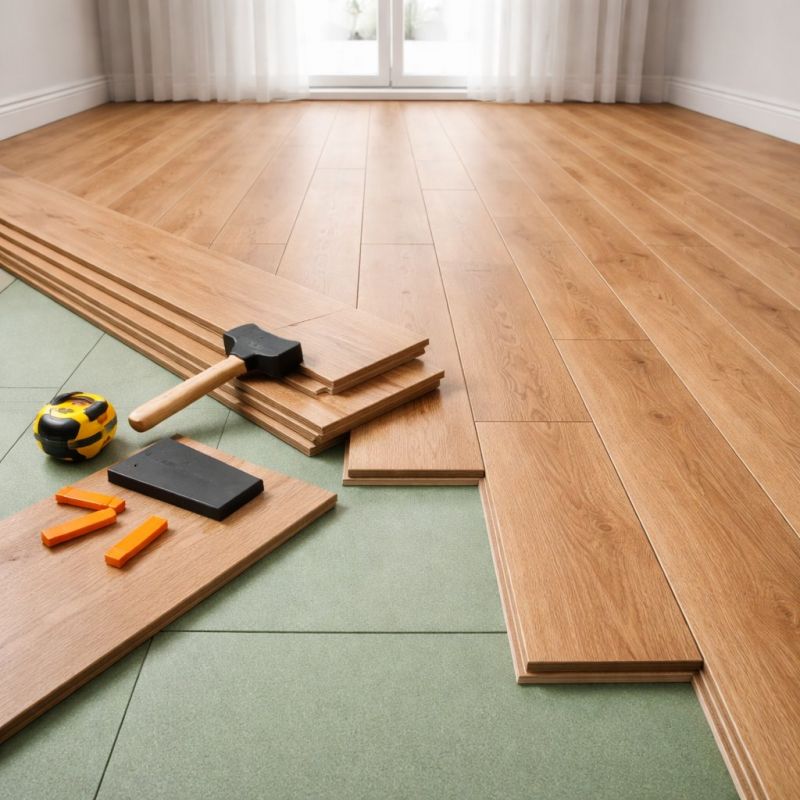 Laminate Floor Remodeling in Winston Salem, NC