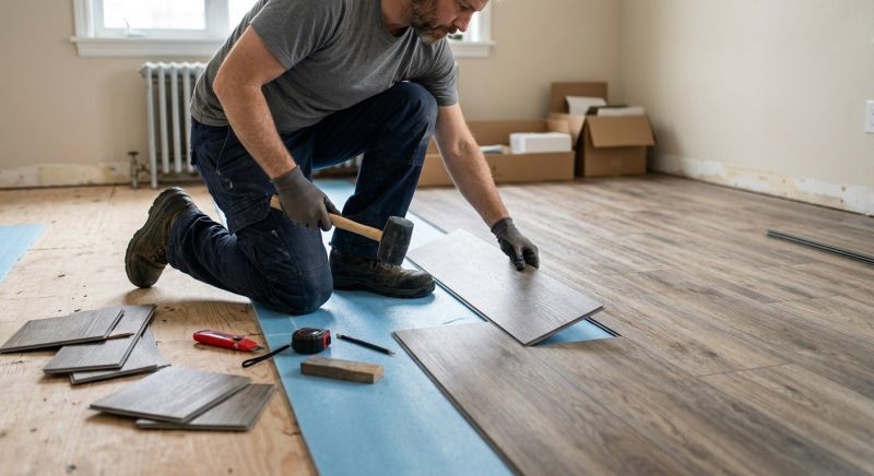 Linoleum Floor Installation in Advance, NC