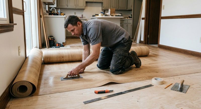 Sheet Flooring Installation in Clemmons, NC