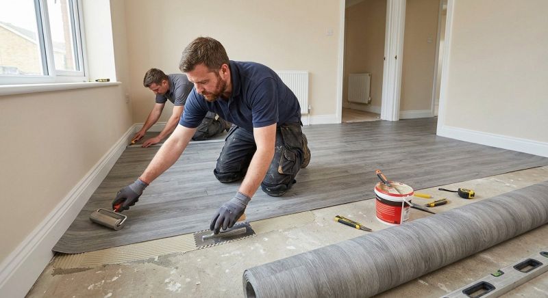Sheet Linoleum Installation in Advance, NC
