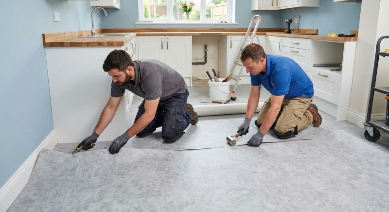 Sheet Linoleum Installation in Winston Salem, NC